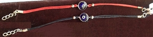 1 DarkBlue Evil Eye Stringed Bracelet Black String