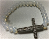 Armenian Cross Bracelet 1 - White