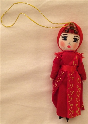 Armenian Female Dancer Christmas Ornament 2