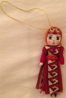 Armenian Female Dancer Christmas Ornament 3