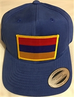 Armenia Flag Golf Cap - Light Blue