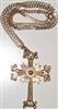 Armenian Gold Plated Cross with Chain