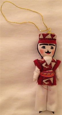 Armenian Male Dancer Christmas Ornament 2