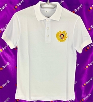 Adult Polo Tshirt White