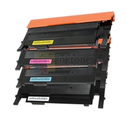 Samsung CLT-K406S/C406S/M406S/Y406S New Compatible 4 Color Toner Cartridges Combo