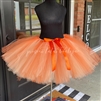 Orange peach and beige tutu