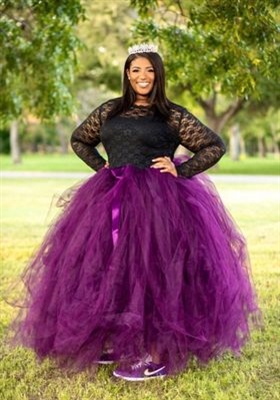 plum tutu