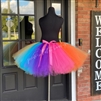 rainbow block tutu