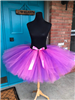 shocking pink and purple tutu