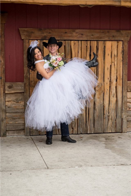 white tutu