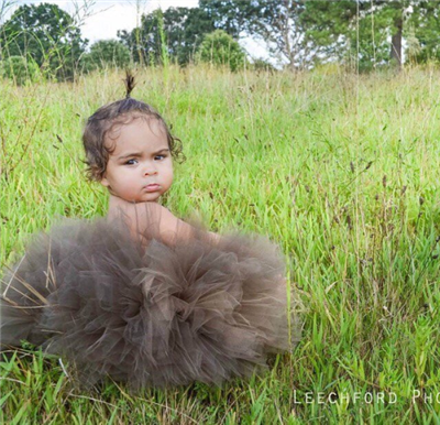 brown tutu