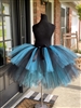 Black and turquoise tutu