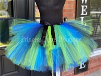 blue and green tutu