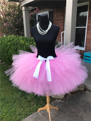 pink dual length tutu