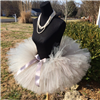 Silver dual length tutu