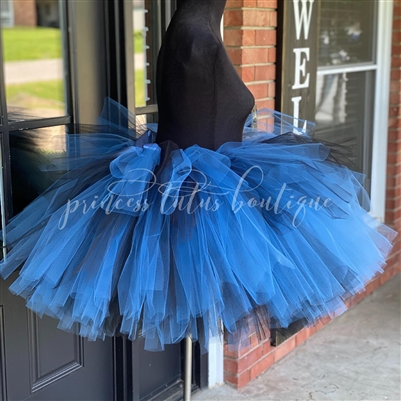 Smoke blue and black tutu