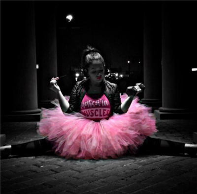 Two Tone dual length tutu