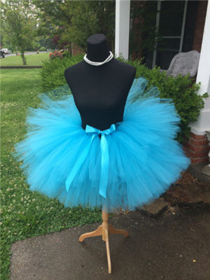 Turquoise dual length tutu