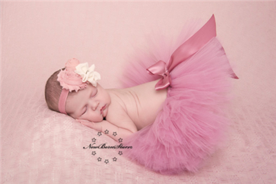 dusty rose tutu