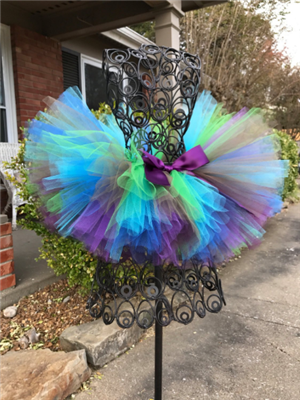 lively peacock tutu