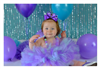 lavender, purple and aqua tutu