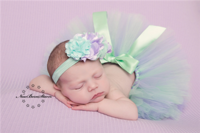 mint and lavender tutu