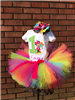 rainbow glitz tutu