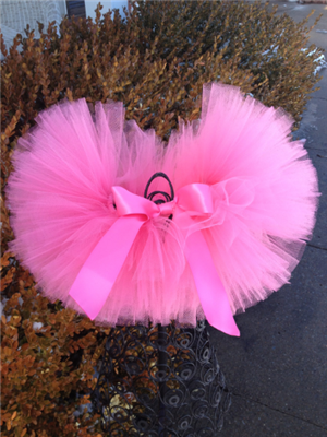 shocking pink tutu