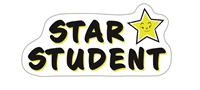 Star Student Die-Cut 20 count Sticker Pack