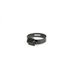 2.00" Stealth Clamp - BLACK Stainless Steel Heavy Duty Worm Gear Clamp (1.25" - 2.125")