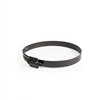 5.00" Stealth Clamp - BLACK Stainless Steel Heavy Duty Worm Gear Clamp (4.25" - 5.125")