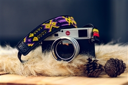 iMo Exotic Purple  Leather Strap for film camera/ Mirrorless camera