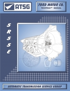 ATSG Manual for 1997-up Ford 5R55E electronic 5spd automatic Transmission