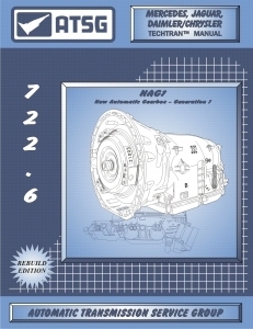 ATSG Manual for Chrysler/Mercedes 722.6 (NAG 1) Transmission