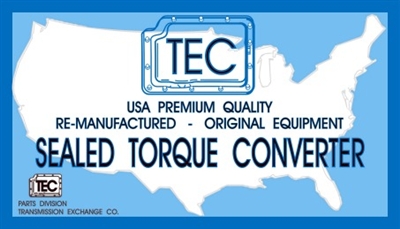 Torque Converter for 1998-up Chrysler/Dodge FWD lockup A604 Transmission 3.3 and 3.8L