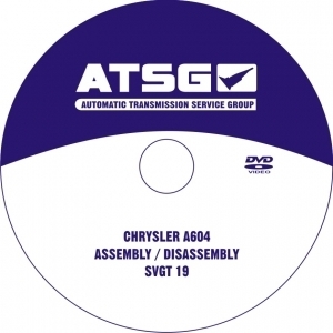 Rebuild DVD, Book/Manual - Chrysler/Dodge A604 Trans