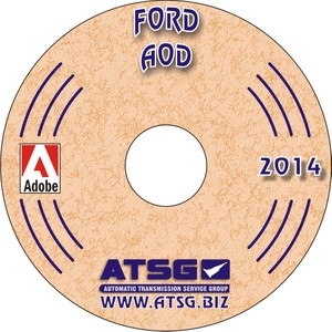 ATSG Manual on CDROM for Ford AOD Transmission