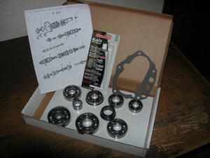 Rebuild Kit with synchro rings for 1993-95 Nissan RWD 4cyl 5 speed FS5W71 Transmission