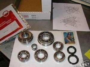 Rebuild Kit with synchro rings for 1985-up Ford Mitsubishi FM132/145/146 5spd Transmission - Ranger, Bronco II...