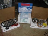 Extreme Duty Tow Matrix Upgrade Package - 1989-94 Ford E4OD Transmission behind diesel engine