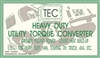 Heavy Duty Torque Converter - 1997-up Chevy/GM 700-R4 and 4L60E with 4.3L and 5.7L engines