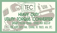 Heavy Duty Torque Converter for 1971-up Ford C6 with small pilot
