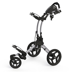 Clicgear Rovic Swivel RV1S Golf Push Cart - Silver/Black