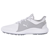 Puma Ignite Fasten8 Men's Golf Shoes - Puma White/Puma Silver/High Rise