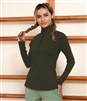 Halara Solid Slimming Turtleneck Half Zip Sports Sweatshirt