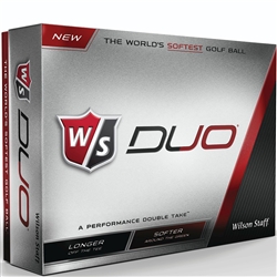 Wilson Staff DUO Golf Balls - 1 Dozen