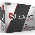 Wilson Staff Duo Soft Golf Balls - 1 Dozen