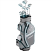 Tour Edge Lady Edge 2018 Silver/Teal Full Box Set - Cart Bag