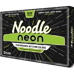 TaylorMade 2018 Noodle Neon Matte Lime Golf Balls - 1 Dozen