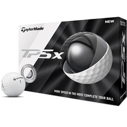 TaylorMade TP5x Golf Balls - 1 Dozen